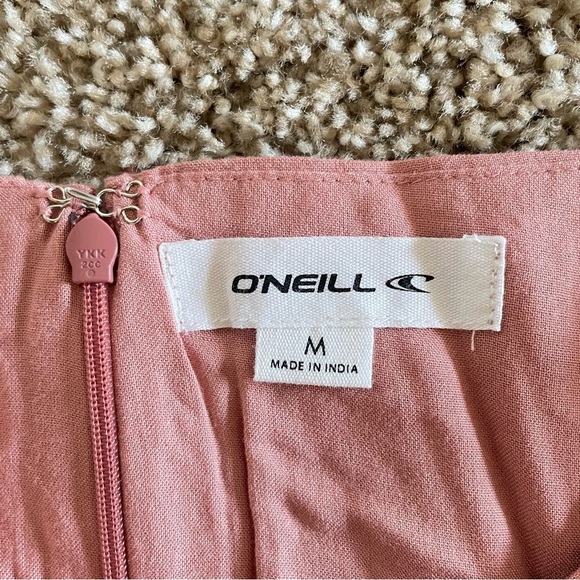 NWT O’Neill Ambrosio High-Low Maxi Skirt Women’s M Rose Pink High Rise Beach - Picture 6 of 16